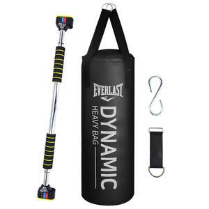 에버라스트 다이나믹 헤비백 블랙 85cm + 철봉 세트 샌드백