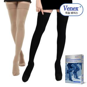 독일 베넥스AG(허벅지형) 압박용밴드/의료용 압박스타킹/극미세사제질 고강압30~40mmhg