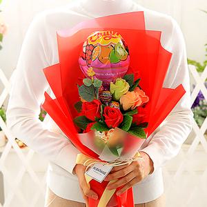 중학교졸업식꽃다발 비누꽃다발