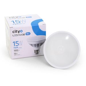 씨티오 LED PAR30 15W 확산형 주광색(6500K) E26