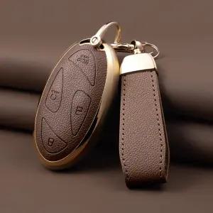 싼타페 하이브리드 MX5 가죽 차 키케이스 키 홀더 스마트 H-09