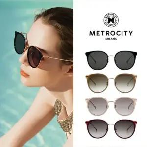 메트로시티 티타늄 콤비 라운드 선글라스 MC7001