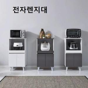미니 전자렌러블지대 전자레인지대 밥솥수납장 그릇장