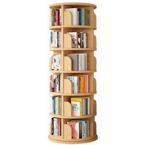회전식 책장 회전 책꽂이 조립식 선반 거실 북타워