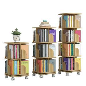 회전책장 거실 4단 내외 1 책 회전식 히코리더블레이어 히코리이중 코너 풀리 회전형 100권 선반 빈티지책장 책장 내외 회전책꽂이 100권 북유럽 미니