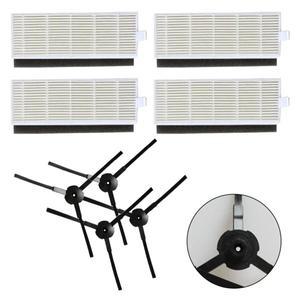 Danhui NR15 로봇 진공 청소기용 필터 및 사이드 브러시 키트, 예비 부품, 가정용 교체 액세서리