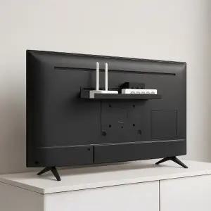 무타공 베사홀 선반 TV 모니터 셋탑박스 멀티탭 선정리 거치대 브라켓 중형