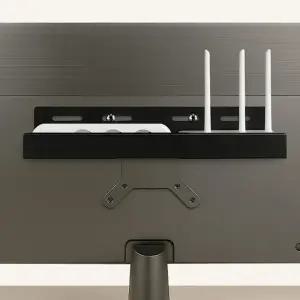 무타공 베사홀 선반 TV 모니터 셋탑박스 멀티탭 선정리 거치대 브라켓 소형