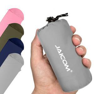 JAICOM 초경량 침낭 라이너 - 5 3온스 세탁 가능한 성인용 수면 자루 및 여행용 시트, 양방향 지퍼가 달린 셀프 태닝 자루, 배낭 여행, 호텔, 캠핑,