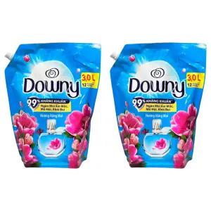 다우니 베트남 고농축 섬유유연제 대용량 향기 오래가는 동남아향 직수입 선라이즈 프레쉬 리필 3L 2개