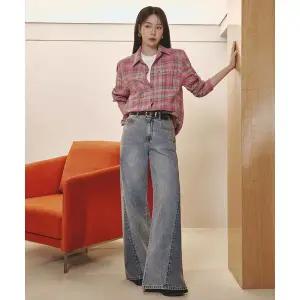 더엣지 THEATG 25FW 컨투어링 와이드 데님 925213