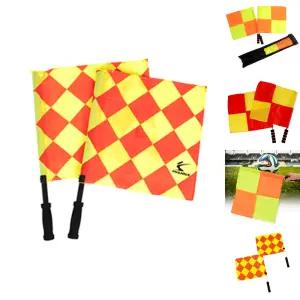 아이워너 심판기 세트/심판세트/운동용심판기/축구부심기/체육도구/스포츠심판기/경기판정기/심판기/부심기