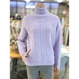 올앤선드리 세이브존01 케이블 터틀넥 풀오버 니트 A4WBK351