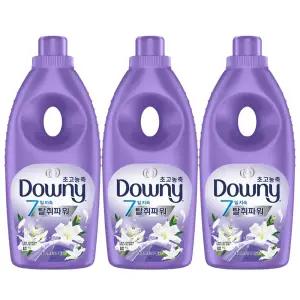 다우니 초고농축 섬유유연제 화이트티와 릴리 본품 1L 3개