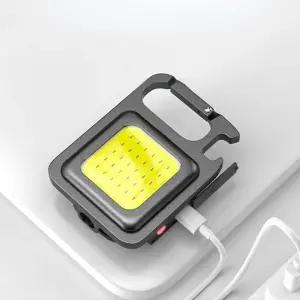 미니 LED 후레쉬 자석 방수 충전용 손전등 라이트 휴대용 작업등 캠핑 낚시 랜턴