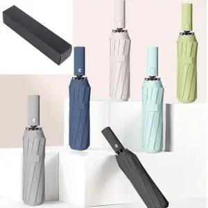 3단 자동 양우산 UV 자외선 차단 방수커버 이중살 태풍 양산 겸용 튼튼한 우산