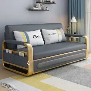 접이식 소파 오피스텔 폴딩 원룸 싱글 자취 가구 침대 소파베드(1.1m)+스펀지