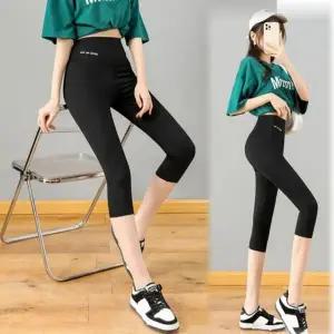7부 반바지 커버 바지 레깅스 여름 웨스트 요가 스포-WFHQNE6
