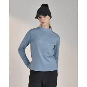 [닥스골프]닥스 골프 여성 [PREMIUM] 블루 닥스 문장 포인트 블루종 티셔츠  (DNTS4D721B1)