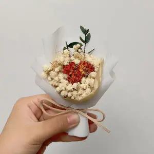 미니꽃다발 드라이플라워 모음 프리저브드 작은 플라워 말린 여자친구 생일축하 예쁜꽃 선물 납골당