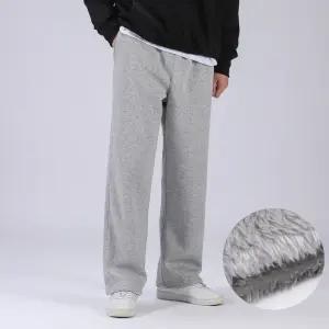 기모 보아털 안감 스트레이트 트레이닝 바지 팬츠 빅사이즈
