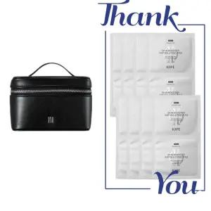 홀리데이 에코레더박스백 파우치 + 아이오페 스킨 부스터 앰플 필 패드 8매 세트