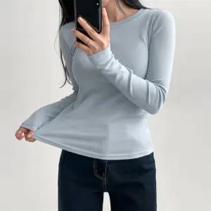 [에이와비] #AWABMADE:_엘라운드슬림티셔츠 -6color