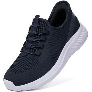 NEARDREAM 선 채로 신을 수 있는 신발 슬립온 운동화 스니커즈 신기 편한 남성 여성 실내화 서서 일하기 좋다 메쉬 끈 워킹 3e 경량