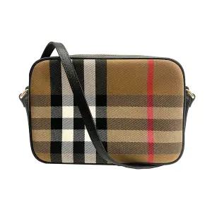 버버리 체크 카메라백