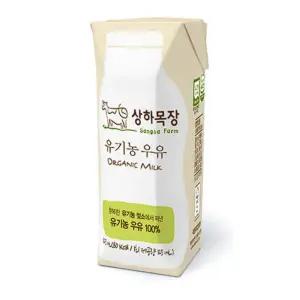 상하목장 유기농 멸균 우유 125ml x 48팩