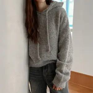 [코코블랑] 모일 보카시 후드 니트