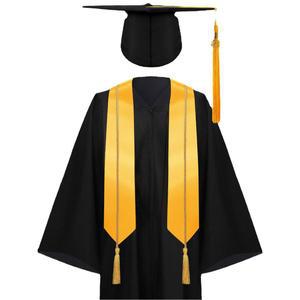 졸업식 가운 학사복 대학원 의상 깔끔한 석사가운 후드 수료식 학사 석사 학사모 졸업식가운
