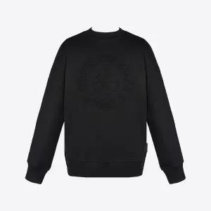 [무스너클] 홈크레스트 맨투맨 남성 블랙 M32MS623 292