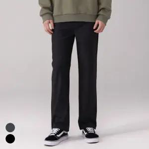 에버라스트 남자 기모 바지 일자 슬랙스