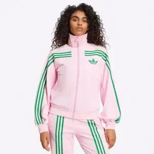 아디다스 오리지널 70s 빈티지 벨루어 하이넥 트랙탑 집업 자켓 JN8284