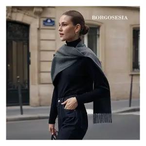 보르고세시아 ITALY MADE 캐시미어100 머플러 1063276