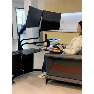 누워서하는 컴퓨터책상 게이밍 리클라이너 1 테이블 17 26인치 표준형