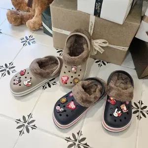 트리플탑 Daw-2302 비쥬 커플 털슬리퍼/방한슬리퍼/남녀공용 겨울샌들/사이즈230-300mm