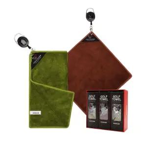 릴 골프 타월/수건/골프공/공닦는/릴수건/릴타올/릴타월/와이어/크리너/골프볼/닦이/세척/수건릴/골프용