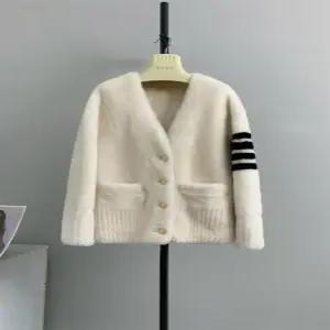 퍼자켓 리얼 양털 스웨이드 양가죽 밍크퍼 메리노 루즈핏