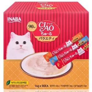 이나바 챠오츄르 90 코스트코 짜먹는 고양이간식 차오 츄르 대용량
