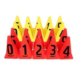 키카 숫자 칼라콘 세트 2컬러/꼬깔콘/허들콘/숫자콘/고깔콘/체육콘/삼각콘/미니/라바콘/꼬깔/컬러콘