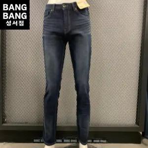 뱅뱅 HC04 겨울남성 본딩기모기본일자스판청바지 타이트슬림 따뜻 편한 데님 팬츠 NQL