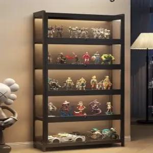 피규어진열장 투명 아크릴 장식장 진열대 케이스 스토리지 조명