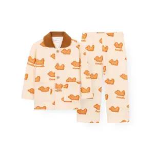 [롯데백화점]오르시떼 아동 G028 토피까미유 긴소매 파자마 세트 OR25WKGEG028