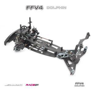 SNRC MTS FFV4 돌핀 1/10 RC 자동차 RC 모델 프리커서 전기 TC 자동차 GT