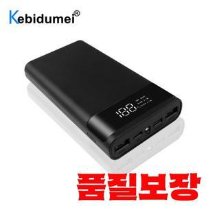 듀얼 USB 마이크로 USB 타입 C 18650 쉘 DC 5V DIY 6  케이스 배터리 충전 저장 상자 LED 디스플레이 손전