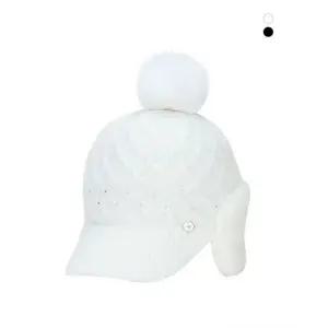 [HV] 헬베스코 여성 겨울 방한 방울 니트 골프모자 H3AWCP077 817384