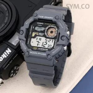 카시오 WS-1700H-8A 빅사이즈 사각케이스 피싱모드 방수 남자 우레탄 시계 c