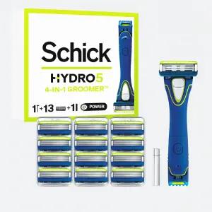 쉬크 하이드로5 그루머 기획 (면도기 전동트리머 핸들1+날13)